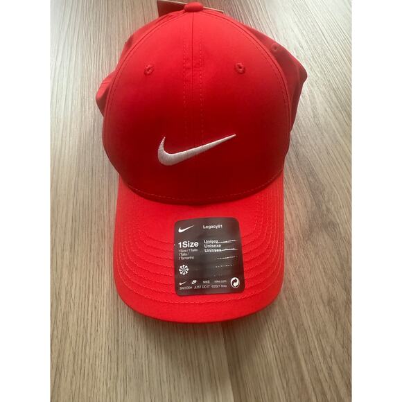 Nike Tech Swoosh “Just Do It” Baseball Cap - Picture 1 of 7